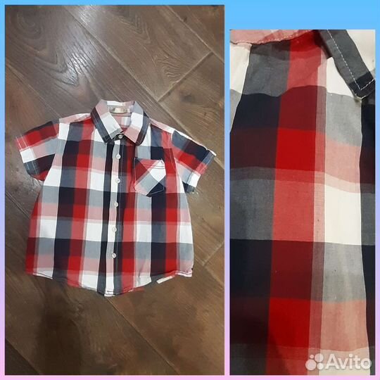 Рубашка на мальчика 98