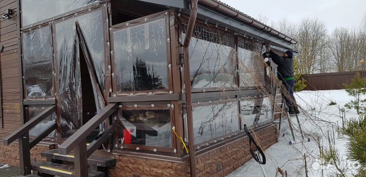 Морозостойкие мягкие окна от производителя