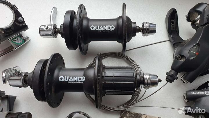 Запчасти для велосипеда. Втулка Quando передняя