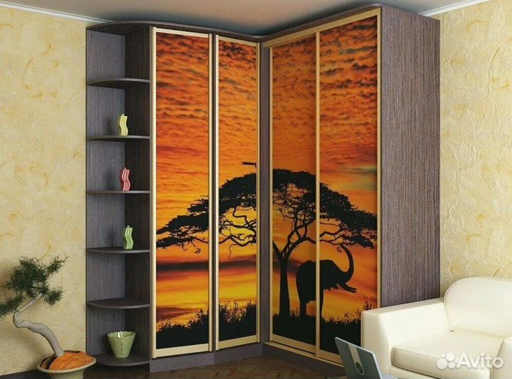 Угловой шкаф с фабрики