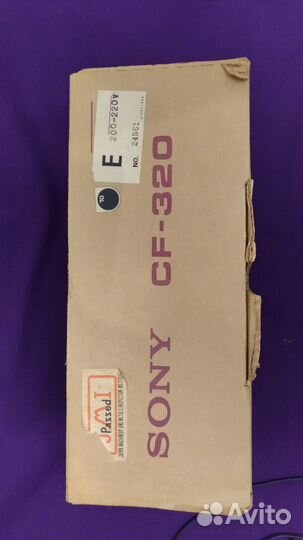 Кассетный магнитофон Sony CF-320 Япония винтаж