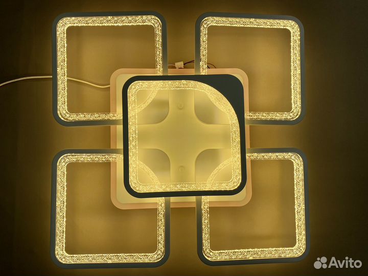 Люстра светодиодная Престиж 3000-6500K RGB Пульт