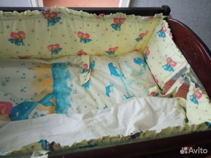 Бортики в детскую кроватку