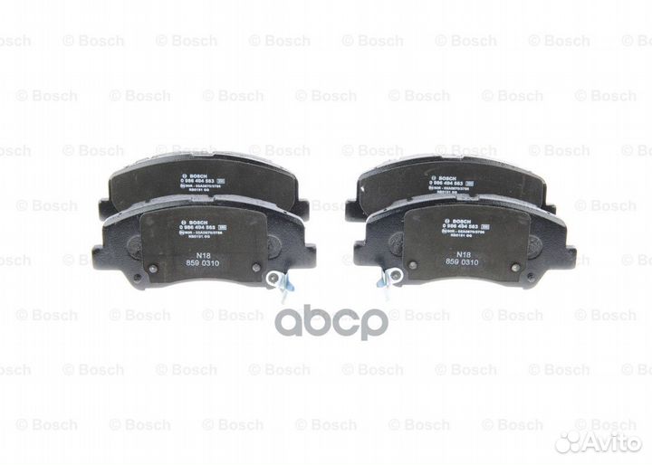 Колодки тормозные дисковые (с отверстиями для