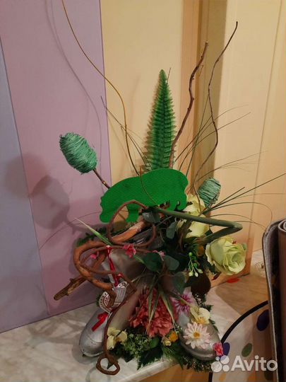 Дизайнерская композиция флористика Букет