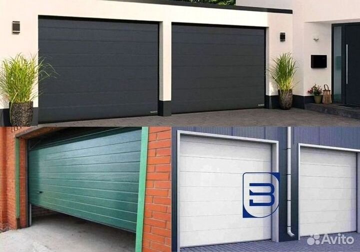 Секционные гаражные ворота