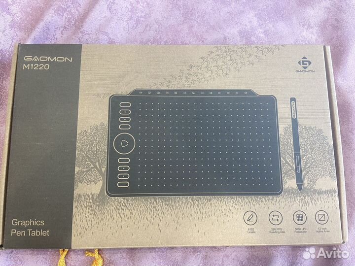 Графический планшет gaomon M1220
