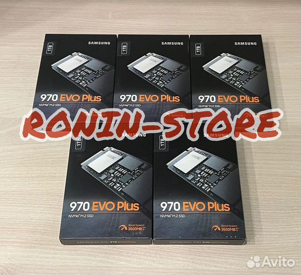 Samsung SSD 1Tb 970 EVO Plus NVMe M.2 MZ-v7s1t0bw