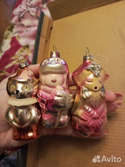 Новогодние игрушки СССР