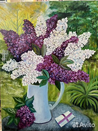 Картина маслом холст