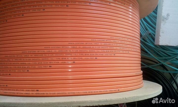 Кабель оптический Avaya 2F 62.5/125 TB riser 3MM