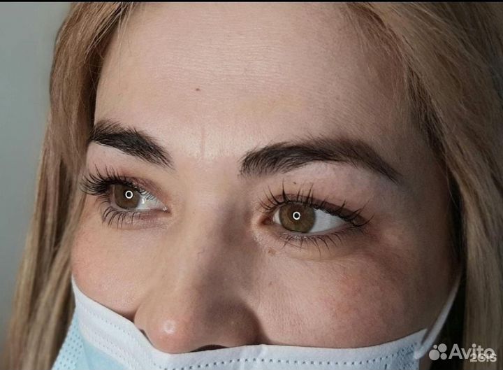 Ламинирование ресниц/бровей