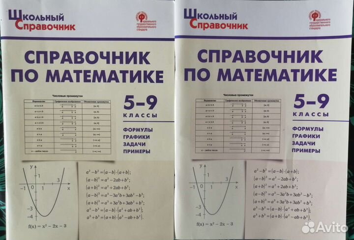 Справочник по математике