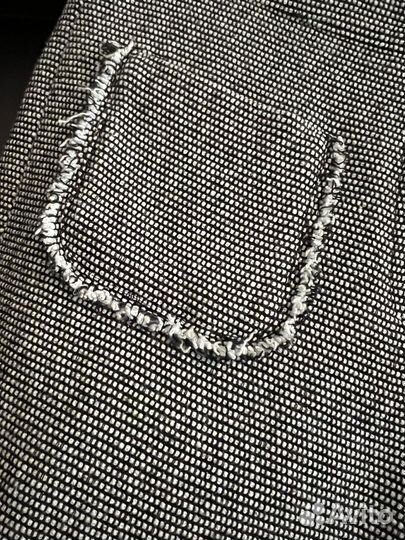 Шорты твидовые sisley 46 в стиле chanel