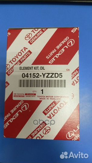 Картридж масляного фильтра toyota avensis,auris