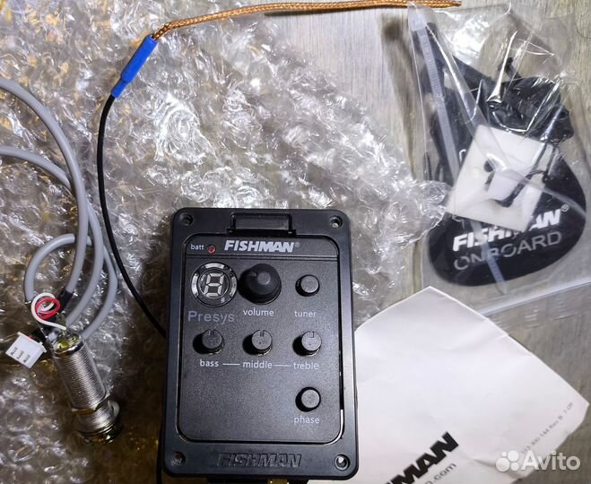 Темброблок, пьезодатчик Fishman