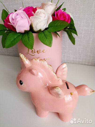 Копилка единорог