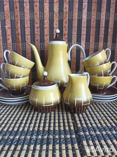 Кофейный сервиз Kahla (гдр) винтаж