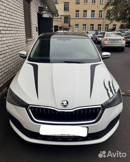 Авто skoda octavia в аренду под такси