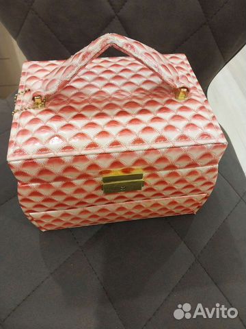 Шкатулка для украшений экокожа