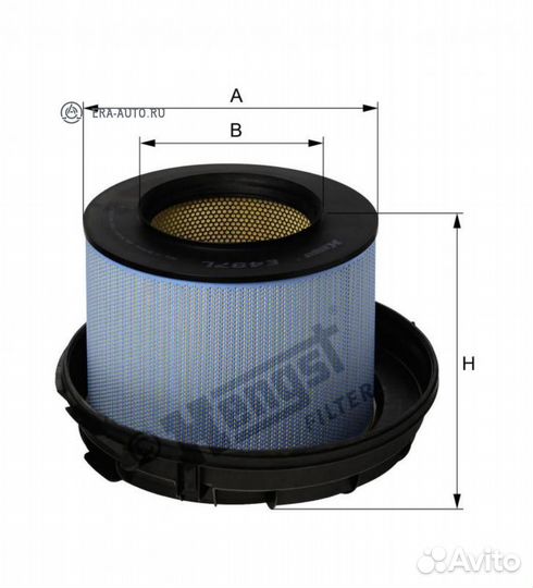 Hengst filter E497L Фильтр воздушный