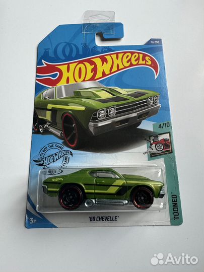 Hot wheels 69' Chevelle / Tooned