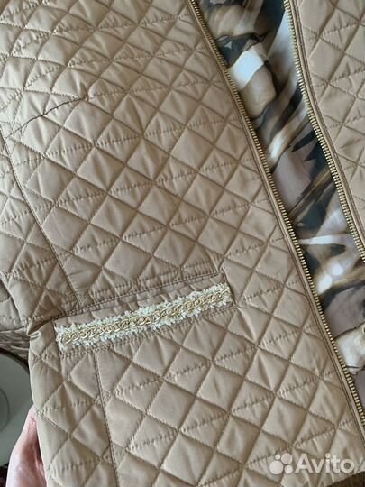 Куртка стеганая бежевая Basler