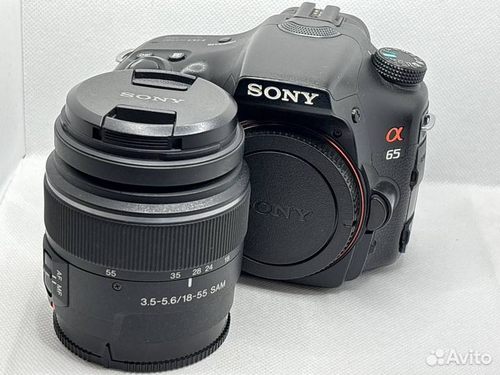 Фотоаппарат Sony Alpha 65 (SLT-A65) 18-55 mm