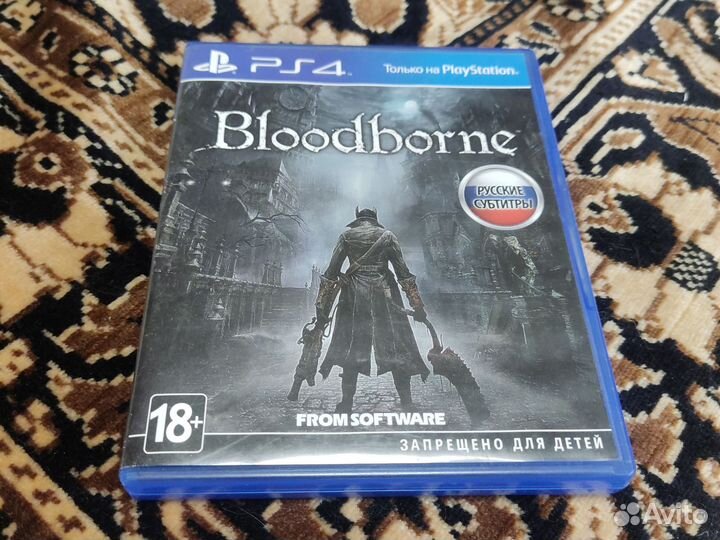 Игра для playstation ps4 ps5 Bloodborne