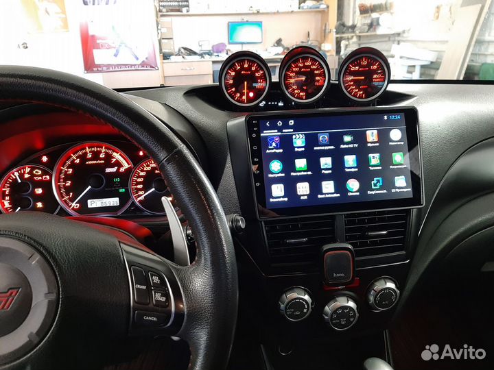 Android магнитола Forester 2008 - 2012, есть Teyes