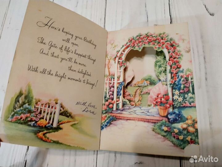 Старинные поздравительные открытки США