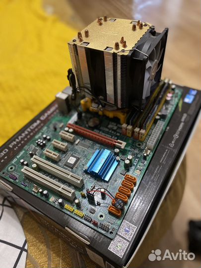 Комплект i7 870, 8 gb, материнка, кулер