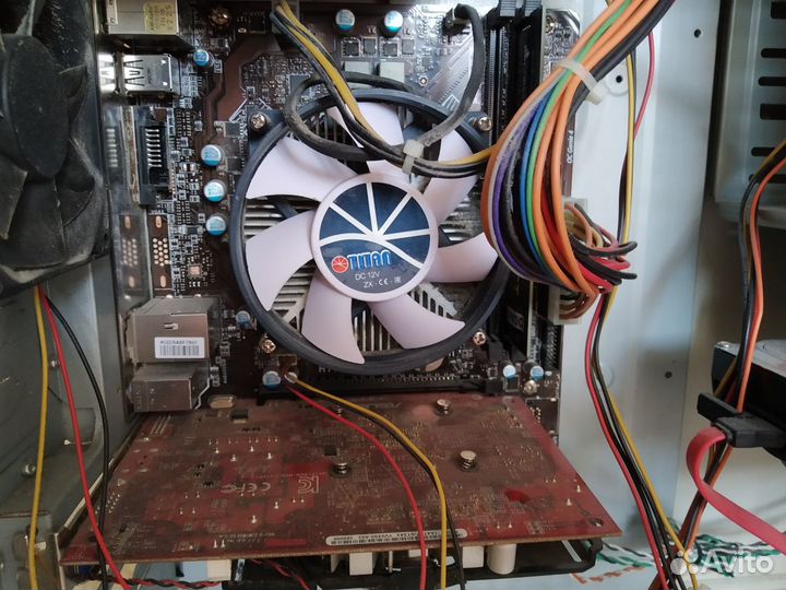 Игровой пк Intel G4560+видео AMD R7 250+8GB DDR4