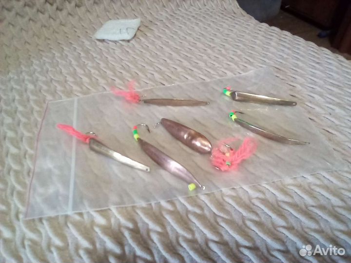 Блесны для рыбалки 6 штук