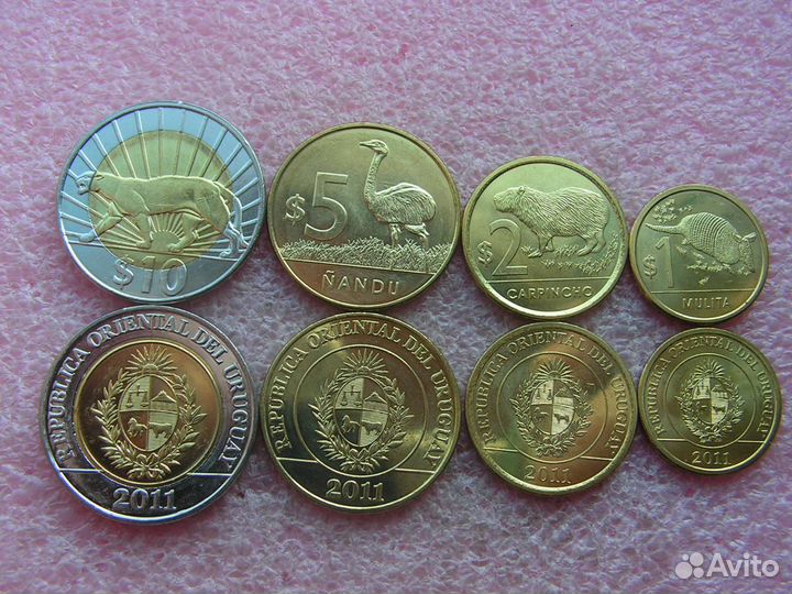 Наборы монет Иностранных государств (У-Я)