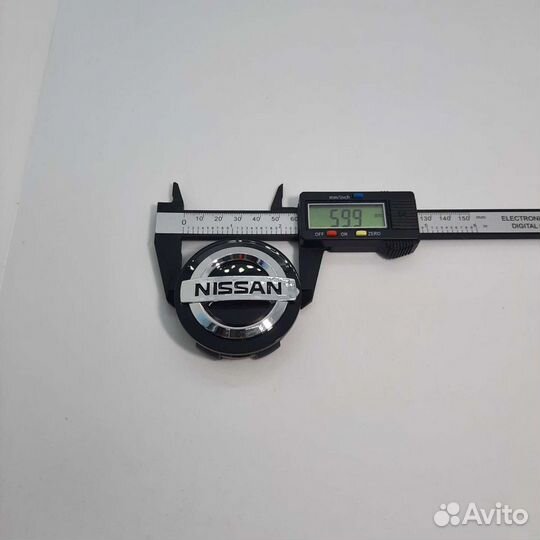 Колпачки Заглушки на литые диски Nissan Ниссан60мм
