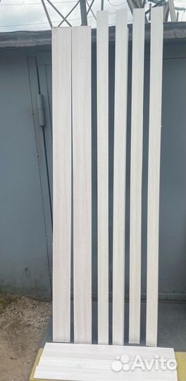 Наличники с доборами комплект,цвет дуб белёный