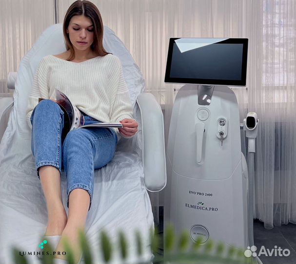 Диодный лазер для эпиляции Лю'Минес EvoPro 2400W