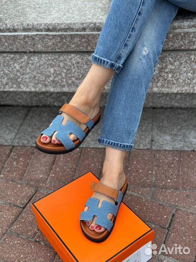 Шлепанцы женские Hermes