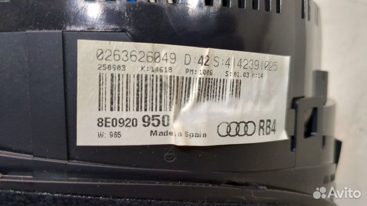 Щиток приборов Audi A4 (B6)