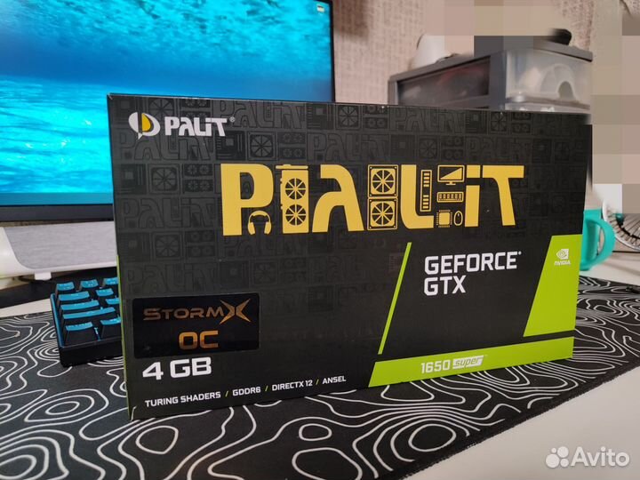 Видеокарта Palit GTX 1650 Super 4GB