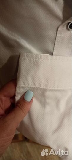 Рубашка школьная белая