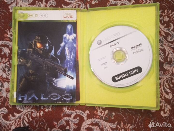 Геймпад xbox 360 halo 3