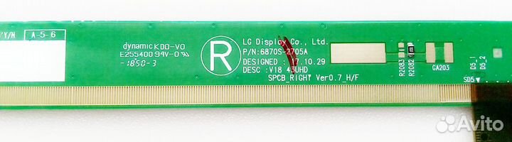 6870S-2704A 6870S-2705A LC430DGJ(SL)(A1)