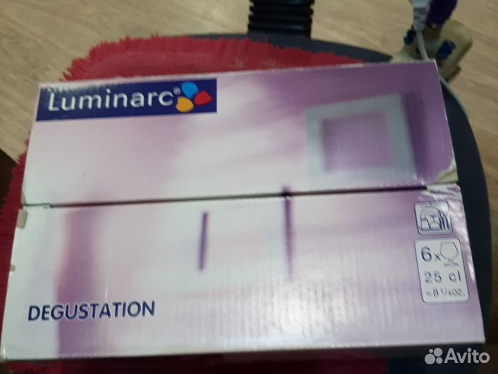 Набор бокалов luminarc новый