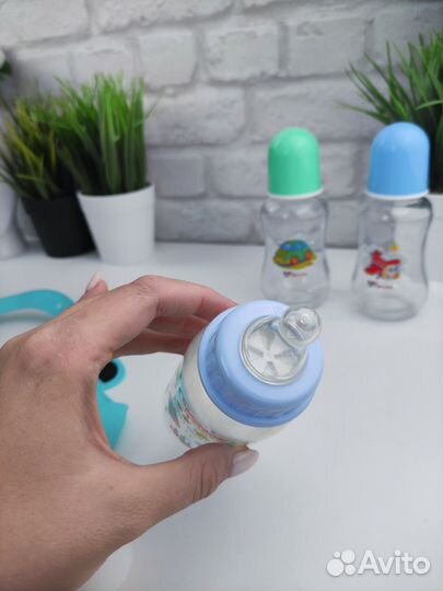 Бутылочки+нагрудник