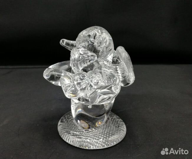 Статуэтка Нептун 10,5 см гутное выдувное стекло