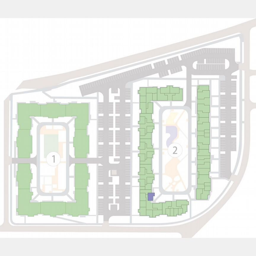 1-к. квартира, 41,2 м², 1/5 эт.