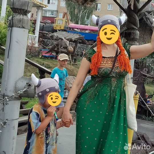 Шапка Викинга детская