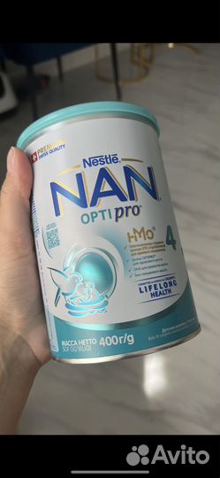 Смесь детская нан опти про 4